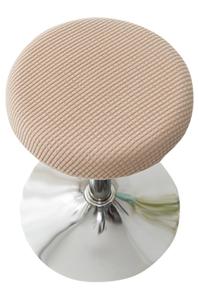 Manufacture of chair covers for round stools Design of solid color chair covers for beauty salons Specialty shop for elastic chair covers 27-35 36-45 SKSC019 detail view-10